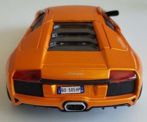 Lamborghini Murcielago LP640 2007 orange-met 1/24 Maisto NEW  #2095 instant wheels