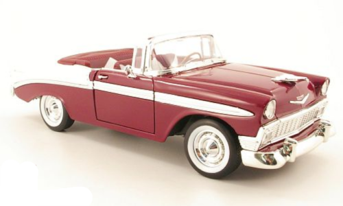 Chevrolet BelAir convertible 1956 1/18 Road Signature NEW+boxed  #8301 instant wheels