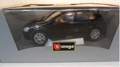 Volkswagen Golf V FSI 2004 black 1:18 Bburago NEW+boxed  #8655 instant wheels