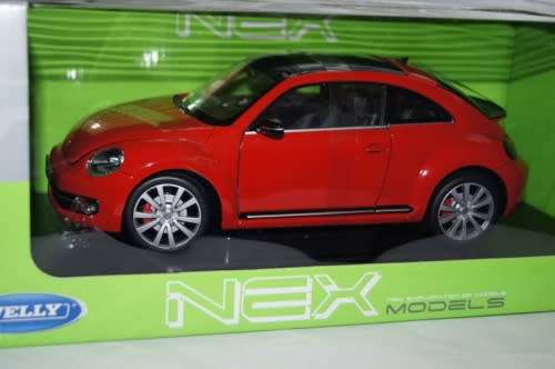 Volkswagen NEW Beetle 2012 1/18 Welly NEW+boxed  #8801 instant wheels