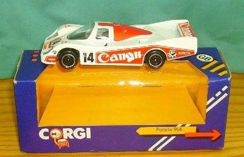 Porsche 956 1983 LeMans24h No14 white 1/43 Corgi NEW+boxed    #4021 instant wheels
