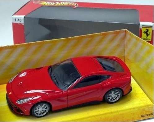 Ferrari F12 Berlinetta red 2012 1/43 HotWheels NEW+boxed  #4052 instant wheels