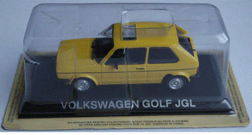 Volkswagen Golf Mk I JGL 1975 yellow 1/43 IXO NEWinBlister  #4079 instant wheels