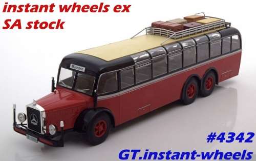 Mercedes-Benz O 10000 Bus 1939 IXO NEWinBlister FREE delivery ex SA stock #4342 instant wheels