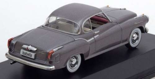 Borgward Isabella Sports Car Coupe 1957 grey 1/43 IXO NEW+boxed  #4356 instant wheels