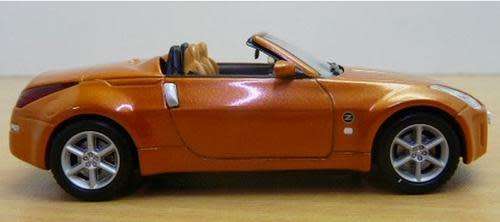Nissan Fairlady Z Z33 [Nissan 350Z] Cabrio 2009 orange 1/43 J-Collctn NEW+boxed #4859 instant wheels