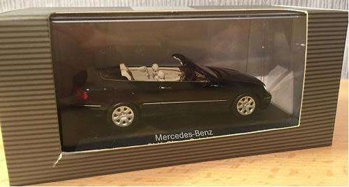 Mercedes-Benz CLK Cabrio 2009 1/43 Minichamps NEW+boxed  #4846 instant wheels