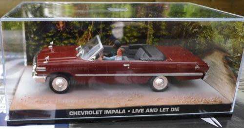 Chevrolet Impala Convertible maroon JBond 1/43 IXO NEW+boxed  #4812 instant wheels