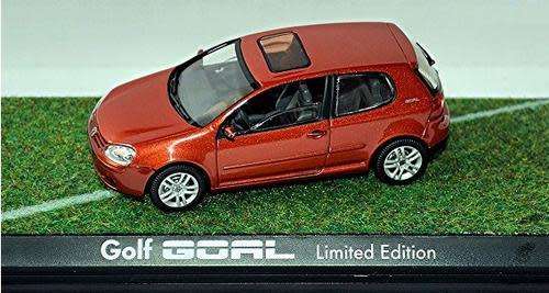 Volkswagen Golf 5 GOAL 2006 red 1/43 Schuco NEW+boxed  #4964 instant wheels