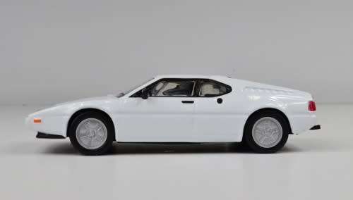 BMW M1 Series white 1/43 IXO NEWinBLISTER  #4599 instant wheels