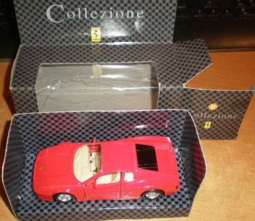 Ferrari 512TR 1984 Shell Collezione 1/43 Maisto NEW+boxed   #4400 instant wheels