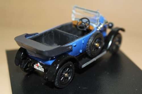 Fiat Torpedo Lusso 1918 blue 1/43 RIO NEW+showcased  #4456 instant wheels