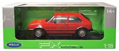 Volkswagen Golf I GTI  1978 red 1/18 Welly NEW+boxed  #8464 instant wheels