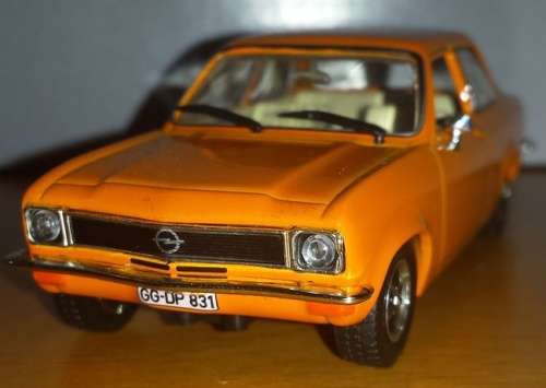 Opel Ascona A 1970 orange IXO NEW+showcased  #4521 instant wheels