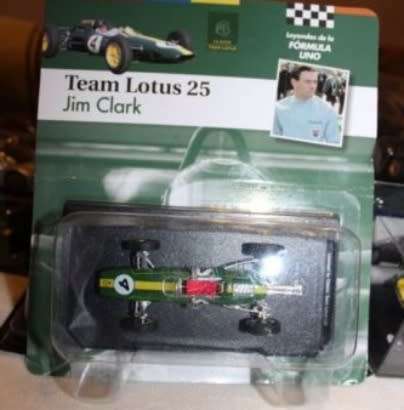 Lotus 25 #4 F1 1963  green 1/43 IXO  NEWinBlister  #4541 instant wheels