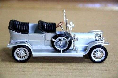 Rolls-Royce Silver Ghost 1907 silver 1/43 C.I.L. NEWinBlister  #4550 instant wheels