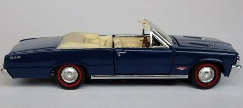 Pontiac GTO Convertible 1964 dk.blue 1/43 IXO NEW+showcased  #5063 instant wheels