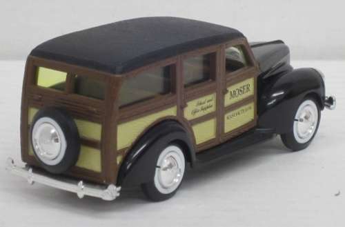 Ford Woody Stationwagon 1940 black 1/43 Ertl NEW+showcased   #5068 instant wheels