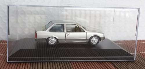 Opel Corsa A 1982  silver 1/43 Schuco-Gama NEW+showcased  #5104 instant wheels