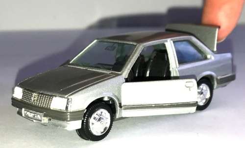 Opel Corsa A 1982  silver 1/43 Schuco-Gama NEW+showcased  #5104 instant wheels