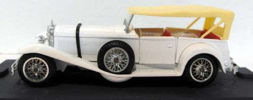 Mercedes-Benz SS 1928 white 1/43 VEREM New+showcased  #5105 instant wheels