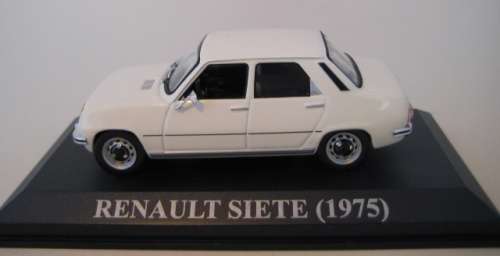 Renault 7 1977 white 1/43 IXO NEW+boxed  #5052 instant wheels