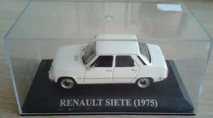 Renault 7 1977 white 1/43 IXO NEW+boxed  #5052 instant wheels