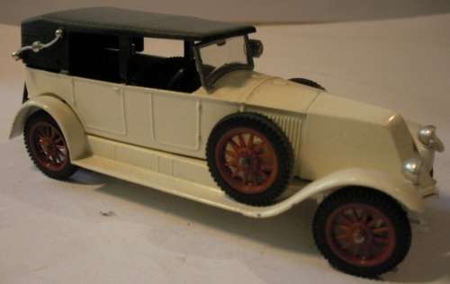 Renault 40CV 1926 white+black roof 1/43 Solido NEW+showcased  #5093 instant wheels