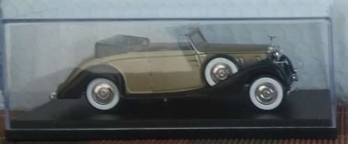 Rolls Royce Phantom III convertible 1939 gold 1/43 Solido NEW+showcased #5114 instant wheels