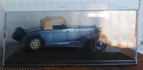 DeLage D 85 covertible blue-met 1/43 Eligor NEW+showcased  #5117 instant wheels
