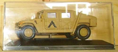 Hummer H1 Command 2000 Desert Storm-beige 1/43 VICTORIA NEW+showcase   #5122 instant wheels
