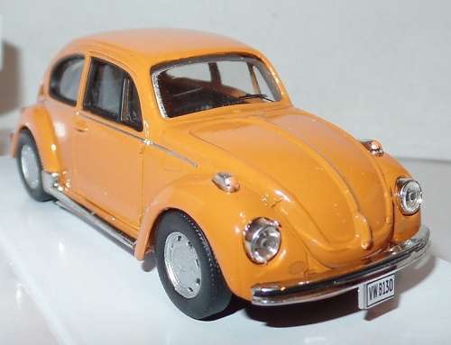 Volkswagen Beetle 1303 1973 orange 1/43 Cararama NEW+boxed  #5134 instant wheels