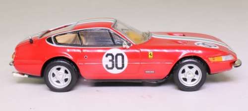 Ferrari 365 GTB/4 red 1968 Daytona Racing 1/43 NEW+showcased  #5195 instant wheels