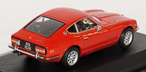 Datsun 240Z 1970 burgundy 1/43 Delprado NEW+showcased  #5198 instant wheels