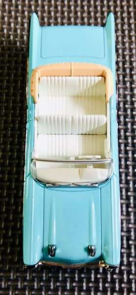 Chevrolet BelAir Convertible 1957 lightblue 1/43 IXO NEWinBlister  #5216 instant wheels