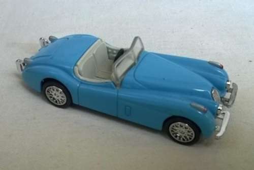 Jaguar XK120 1948 lt.blue 1/43 NewRay NEW+showcased  #5260 instant wheels