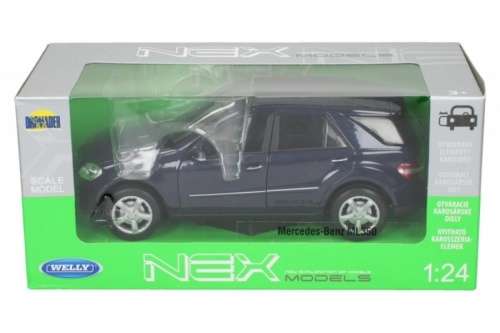 Mercedes-Benz ML350 2010 dk.blue 1/24 Welly  #2209 instant wheels