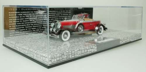 Duesenberg J Torpedo Conv Coupe 1929 1/43 Minichamps NEW+boxed  #5272 instantwheels