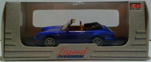 Porsche 911 Carrera 4 Cabrio 2013 blue-met 1:43 Universal Hobbies NEW+boxed  #5285 instant wheels