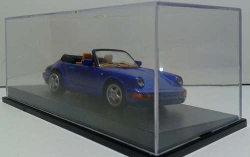 Porsche 911 Carrera 4 Cabrio 2013 blue-met 1:43 Universal Hobbies NEW+boxed  #5285 instant wheels