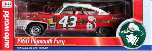 Plymouth Fury 1960 Street Rod red 1/24 ERTL NEW+boxed  #2243 instant wheels