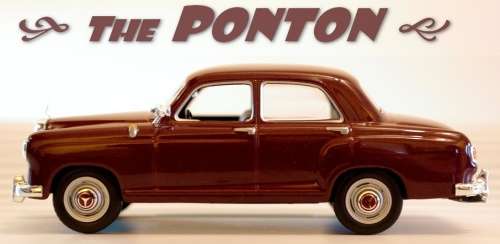 Mercedes-Benz 180 D `Ponton` (W120) 1954 maroon 1/43 IXO NEW+boxed  #4212 instant wheels