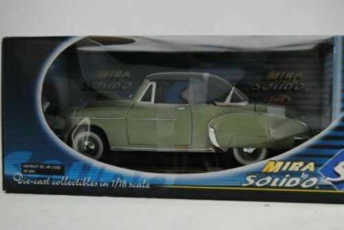 Chevrolet BelAir Coupe 1950 mint green 1/18 Mira-Solido NEW+boxed  #8357 instant wheels
