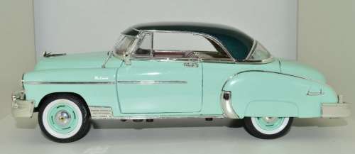 Chevrolet BelAir Coupe 1950 mint green 1/18 Mira-Solido NEW+boxed  #8357 instant wheels