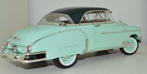 Chevrolet BelAir Coupe 1950 mint green 1/18 Mira-Solido NEW+boxed  #8357 instant wheels