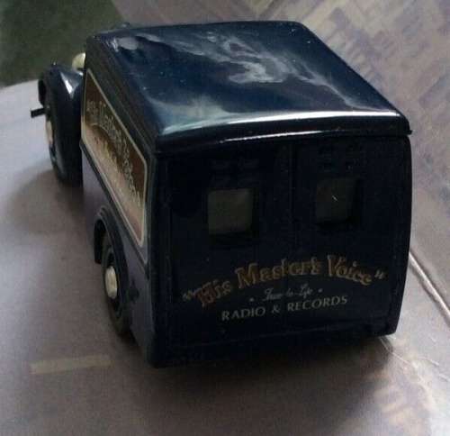 Commer 8 cwt Van His Masters Voice 1950 blue 1/43 DINKY NEW+boxed  #5338 instant wheels