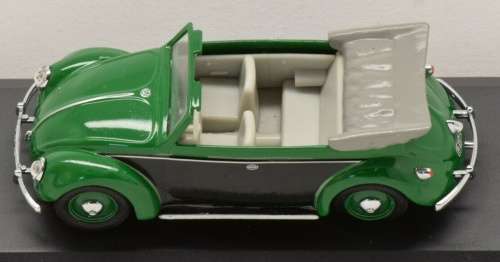 Volkswagen Beetle Cabrio 1949 green 1/43 Vitesse NEW+boxed #5383 instant wheels