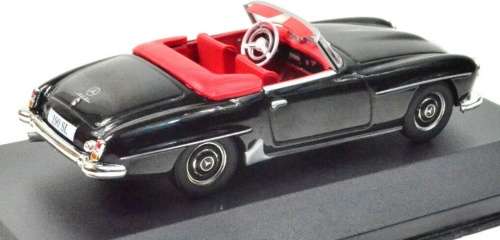 Mercedes-Benz 190SL  (W121) 1955 black 1/43 IXO NEW+boxed  #5397 instant wheels