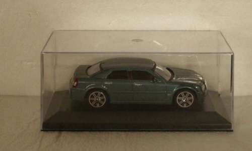 Chrysler 300C Hemi 2005 grey-met 1/43 Bburago NEW+showcased  #5347 instant wheels