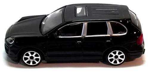 Porsche Cayenne 4,5 Turbo 2004 black 1/43 Bburago NEW+showcased  #5348 instant wheels